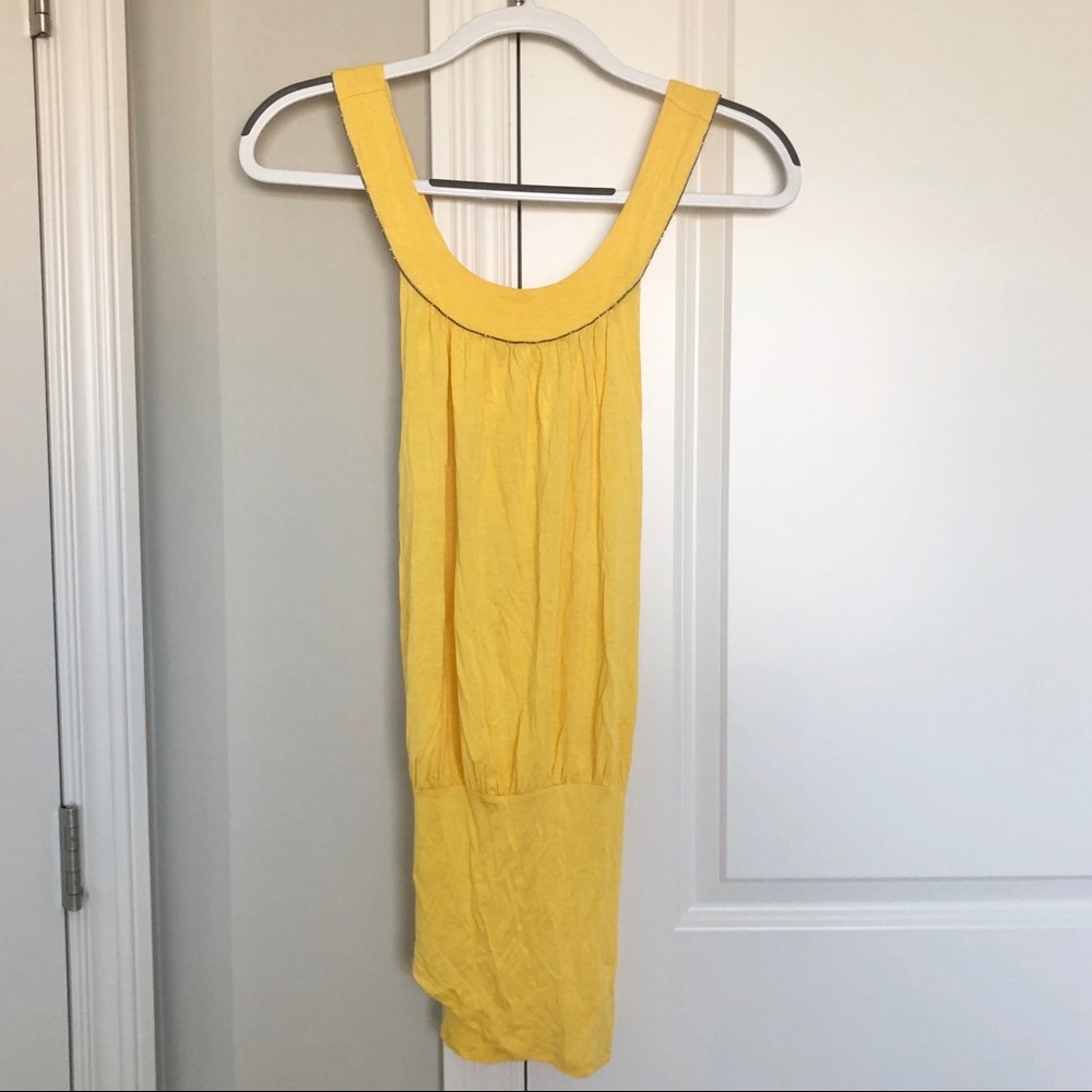 Anthropologie by Ya Los Angeles Top Yellow
